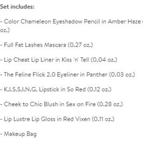 Charlotte Tilbury "The Bombshell" Makeup Bag Gift Set New in Original Packaging - Picture 2 of 3